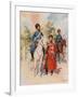 Cossacks of the Guard and Imperial Bodyguard-Frederic De Haenen-Framed Giclee Print