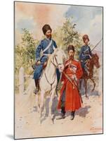 Cossacks of the Guard and Imperial Bodyguard-Frederic De Haenen-Mounted Giclee Print