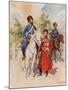 Cossacks of the Guard and Imperial Bodyguard-Frederic De Haenen-Mounted Giclee Print