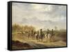 Cossacks on a Country Road Near Bergen in North Holland-Pieter Gerardus van Os-Framed Stretched Canvas