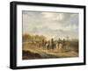 Cossacks on a Country Road Near Bergen in North Holland-Pieter Gerardus van Os-Framed Art Print