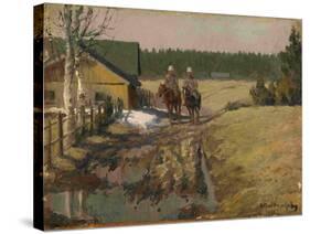 Cossacks on Horseback, 1916-Ivan Alexeyevich Vladimirov-Stretched Canvas