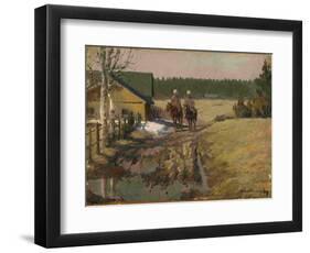 Cossacks on Horseback, 1916-Ivan Alexeyevich Vladimirov-Framed Giclee Print