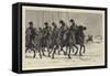 Cossacks on the March-John Evan Hodgson-Framed Stretched Canvas