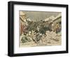 Cossacks Terrorising a Korean Village, Russo-Japanese War, 1904-null-Framed Giclee Print