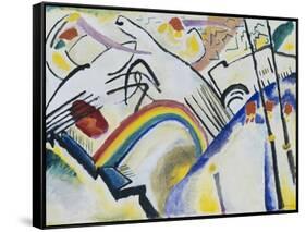 Cossacks-Wassily Kandinsky-Framed Stretched Canvas