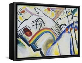 Cossacks-Wassily Kandinsky-Framed Stretched Canvas