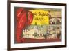 Cossie Snyder's Corner, Lobster Center, Retro-null-Framed Art Print