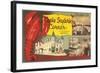 Cossie Snyder's Corner, Lobster Center, Retro-null-Framed Art Print