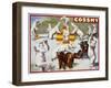 Cossmy Circus Poster-null-Framed Giclee Print
