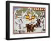 Cossmy Circus Poster-null-Framed Giclee Print