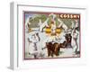 Cossmy Circus Poster-null-Framed Giclee Print