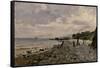 Costa de Villerville, 1877-1884-Carlos de Haes-Framed Stretched Canvas