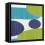 Costa Del Sol I Blue Green-Michael Mullan-Framed Stretched Canvas
