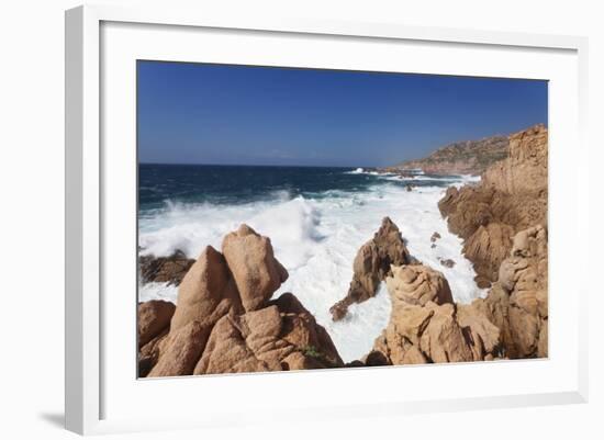 Costa Paradiso, Sardinia, Italy, Mediterranean, Europe-Markus Lange-Framed Photographic Print