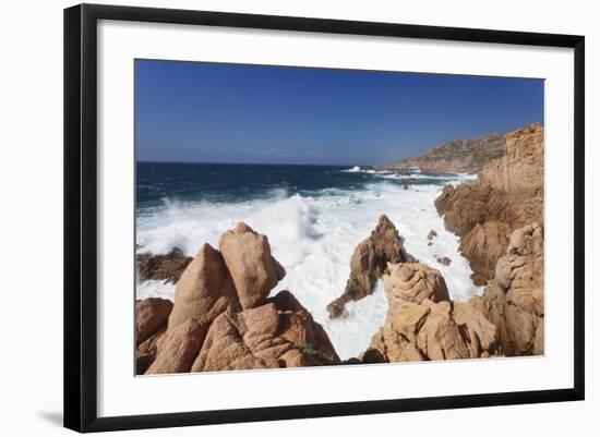 Costa Paradiso, Sardinia, Italy, Mediterranean, Europe-Markus Lange-Framed Photographic Print