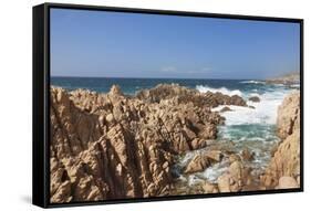 Costa Paradiso, Sardinia, Italy, Mediterranean, Europe-Markus Lange-Framed Stretched Canvas