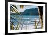 Costa Rica Beach Surfing Waves-null-Framed Photo