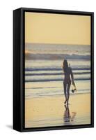 Costa Rica, Guanacaste, Nicoya Peninsula, Nosara, Playa Guiones-Michele Falzone-Framed Stretched Canvas