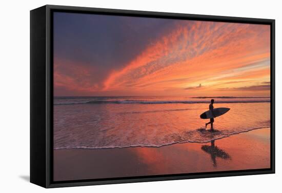 Costa Rica, Guanacaste, Nicoya Peninsula, Santa Teresa, Playa Santa Teresa-Michele Falzone-Framed Stretched Canvas