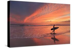 Costa Rica, Guanacaste, Nicoya Peninsula, Santa Teresa, Playa Santa Teresa-Michele Falzone-Stretched Canvas