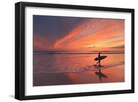 Costa Rica, Guanacaste, Nicoya Peninsula, Santa Teresa, Playa Santa Teresa-Michele Falzone-Framed Photographic Print