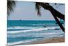 Costa Rica Waves Breaking on Beach Photo Poster Print-null-Mounted Poster