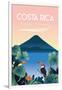 Costa Rica-Omar Escalante-Framed Premium Giclee Print