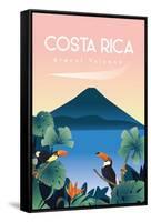 Costa Rica-Omar Escalante-Framed Stretched Canvas