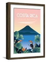 Costa Rica-Omar Escalante-Framed Art Print