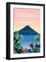 Costa Rica-Omar Escalante-Framed Art Print