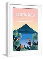 Costa Rica-Omar Escalante-Framed Art Print