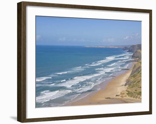 Costa Vincentina, Praia Do Castelejo and Cordama Beaches, Algarve, Portugal-Neale Clarke-Framed Photographic Print