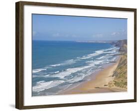 Costa Vincentina, Praia Do Castelejo and Cordama Beaches, Algarve, Portugal-Neale Clarke-Framed Photographic Print