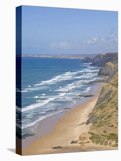 Costa Vincentina, Praia Do Castelejo and Cordama Beaches, Algarve, Portugal-Neale Clarke-Stretched Canvas