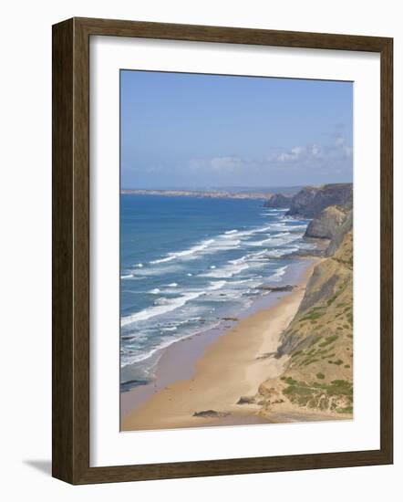 Costa Vincentina, Praia Do Castelejo and Cordama Beaches, Algarve, Portugal-Neale Clarke-Framed Photographic Print