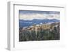 Costacciaro at sunset, Monte Cucco Park, Apennines, Umbria, Italy, Europe-Lorenzo Mattei-Framed Photographic Print