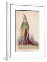 Costume, 1364-null-Framed Art Print