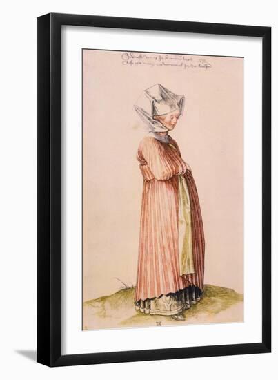 Costume 1500-Albrecht Dürer-Framed Art Print