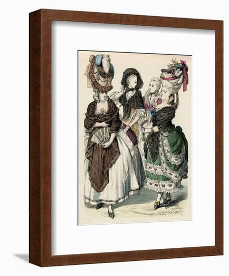 Costume 1774-1780-null-Framed Art Print