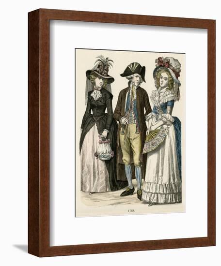 Costume 1788-null-Framed Art Print