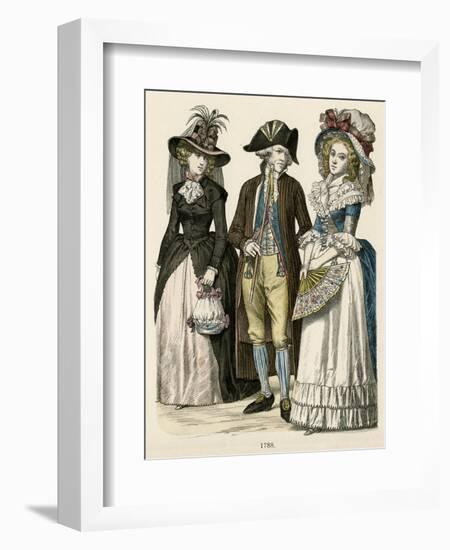 Costume 1788-null-Framed Art Print