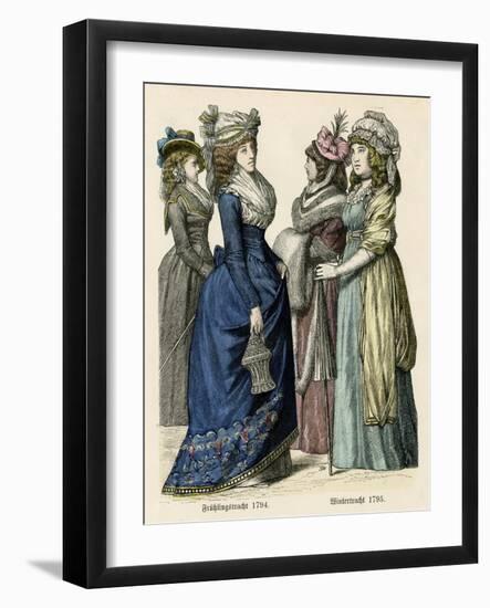 Costume 1794-5-null-Framed Art Print