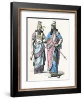 Costume, Ancient Assyria-null-Framed Art Print