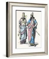 Costume, Ancient Assyria-null-Framed Art Print