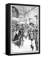 Costume Ball at Buckingham Palace, C1840S-null-Framed Stretched Canvas