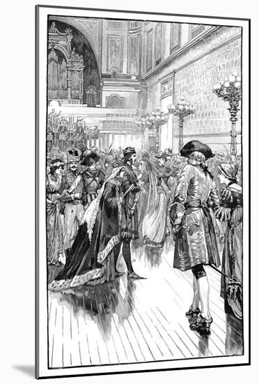 Costume Ball at Buckingham Palace, C1840S-null-Mounted Giclee Print
