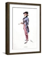 Costume by Adolpho Hohenstein (1854-1928) for the Character of Marcello. Opera “” the Boheme”” by G-Adolfo Hohenstein-Framed Giclee Print