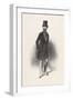 Costume D'Hiver, Par Humann, 1846-Paul Gavarni-Framed Giclee Print