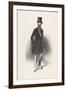 Costume D'Hiver, Par Humann, 1846-Paul Gavarni-Framed Giclee Print